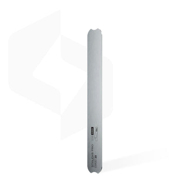 STALEKS PRO EXPERT 20 reusable straight stainless steel nail file base