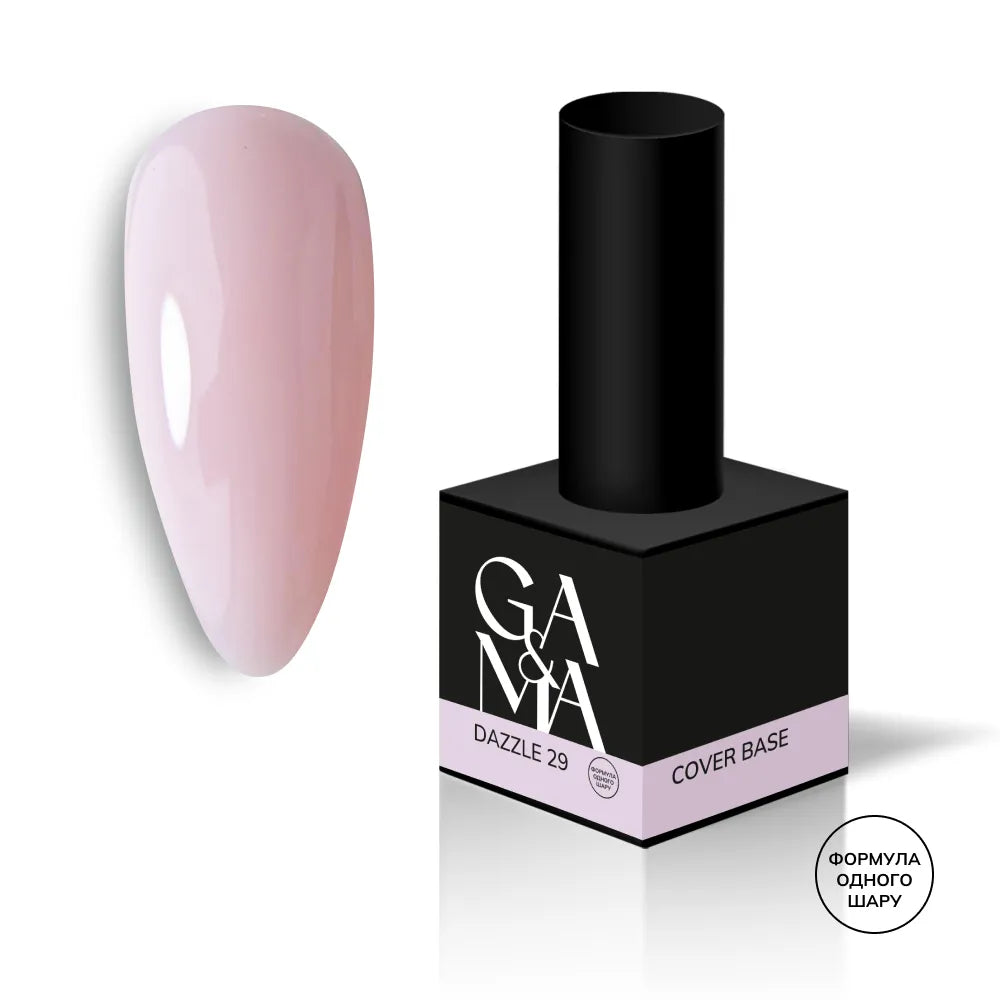 GA&MA Cover Base Gel, 15 ml, 029 – Dazzle