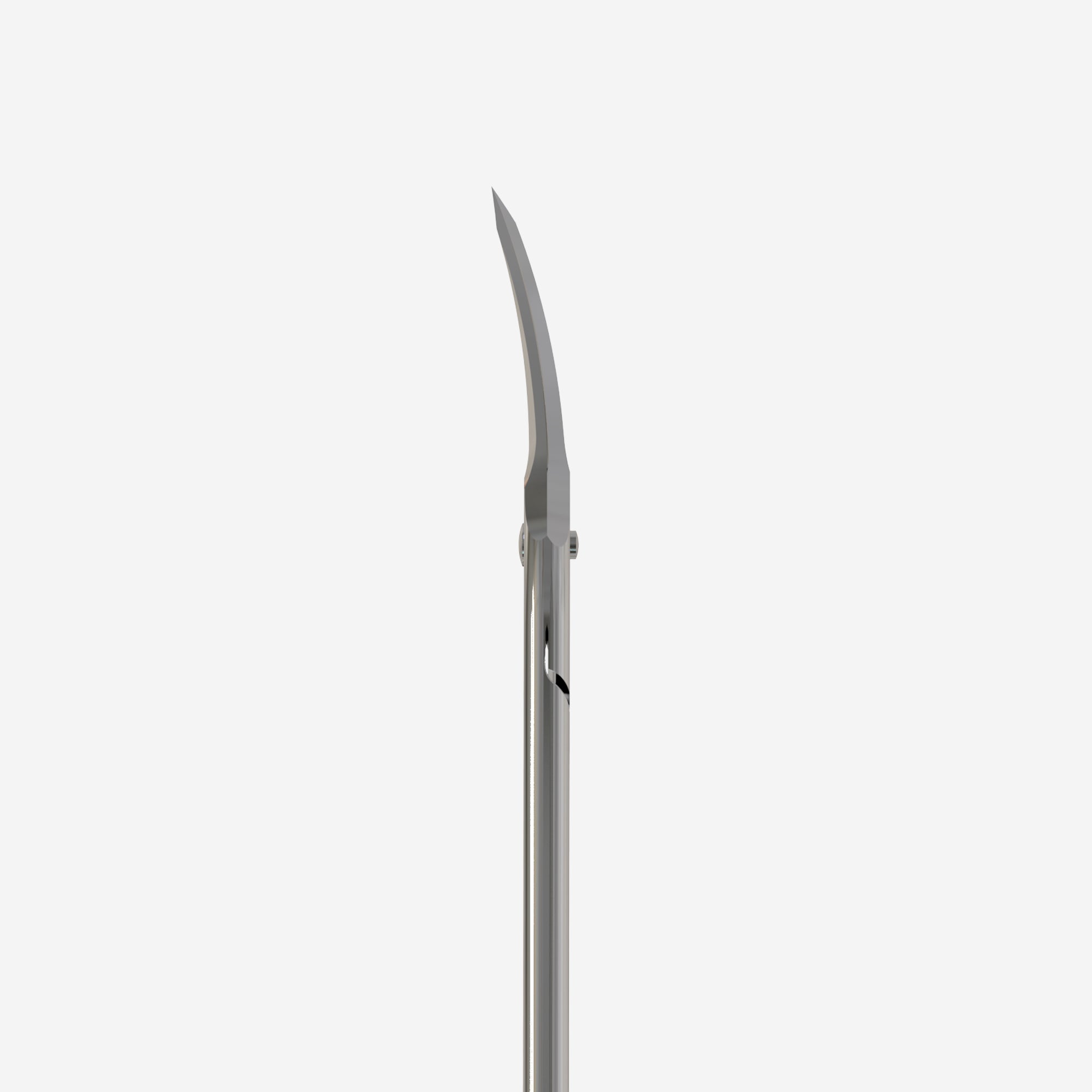 STALEKS PRO UNIQ 30 TYPE 4 asymmetric professional cuticle scissors with curved blades