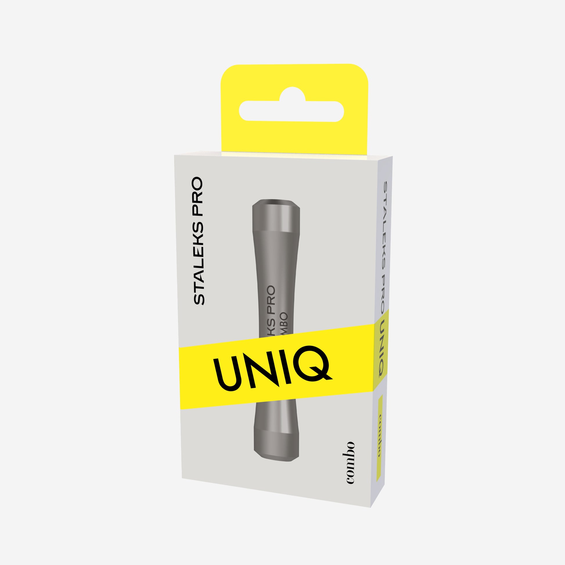 STALEKS PRO COMBO UNIQ 10 grey modular pusher handle for replaceable working parts