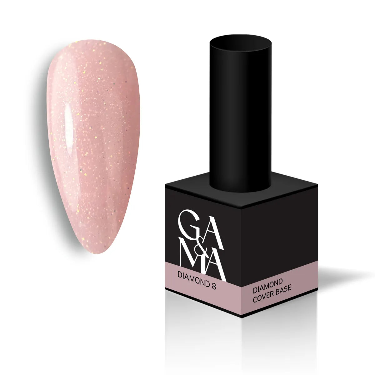 GA&MA Cover Base Gel, 15 ml, 008 – Diamond