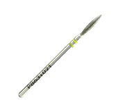 Nisima Diamond Nail Drill Bit Blunt Flame, 2.1 mm, Extra Fine
