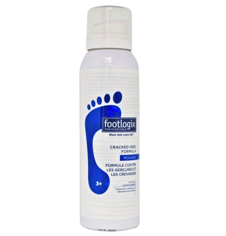 Footlogix Cracked Heel Formula, 125 ml product packaging