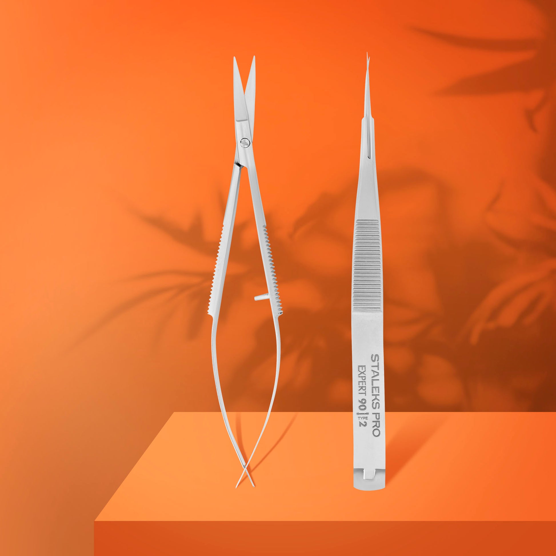 STALEKS PRO EXPERT 90 TYPE 2 professional eyebrow micro scissors