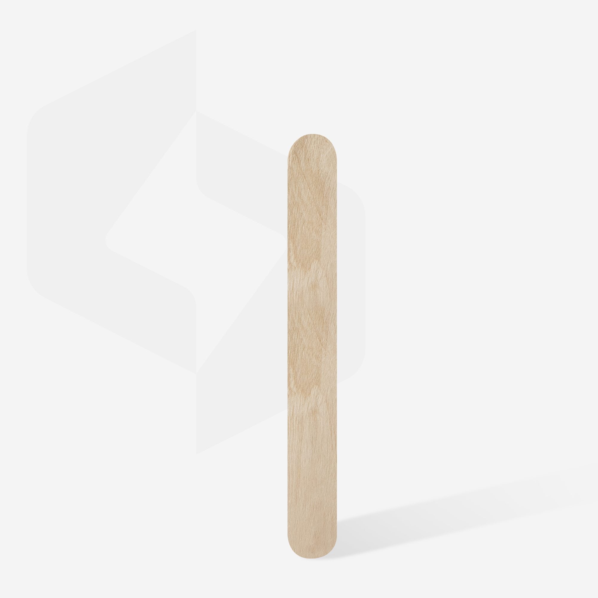 STALEKS PRO EXPERT 20 disposable straight wooden nail file bases pack of 50