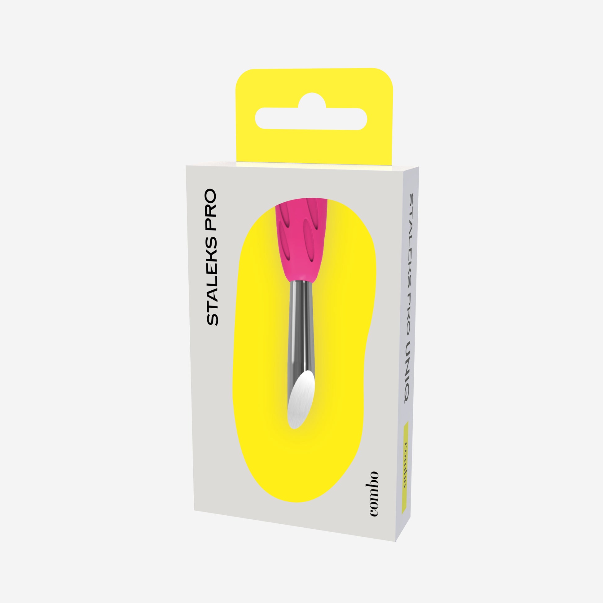 STALEKS PRO COMBO UNIQ 12 pink bevelled pusher replaceable working part