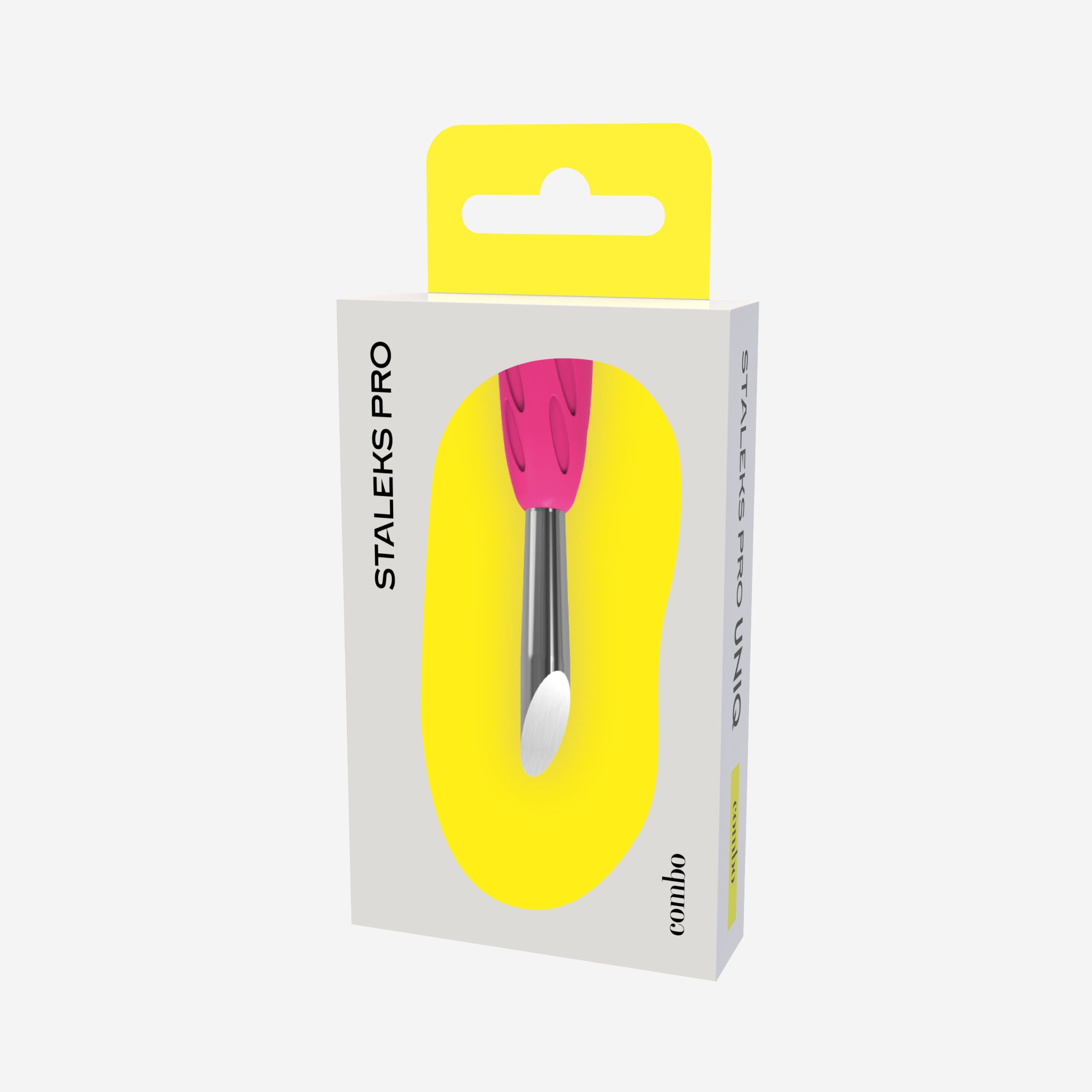 STALEKS PRO COMBO UNIQ 12 pink bevelled pusher replaceable working part