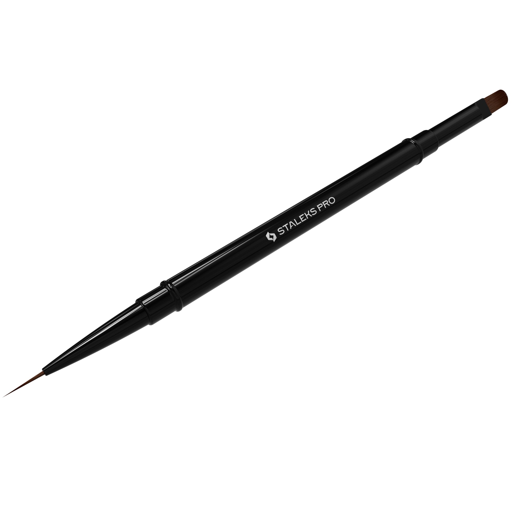 STALEKS PRO EXPERT 03/06 double-ended gel and liner nail brush