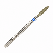 Nisima Diamond Nail Drill Bit – Flame, 2.1 mm, Medium - NailGlow Supplies