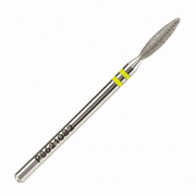 Nisima Diamond Nail Drill Bit – Flame, 2.1 mm, Extra Fine - NailGlow Supplies